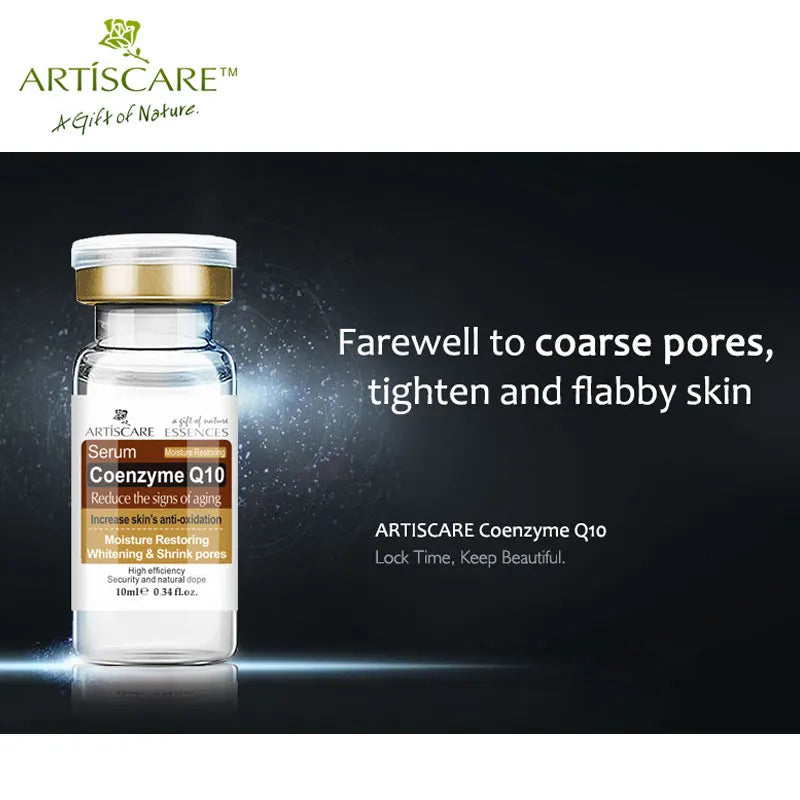 Q10 Face Serum 5Pcs Tighten Flabby Minimize Pores Coenzyme Essence Skin Best Skin Care Products