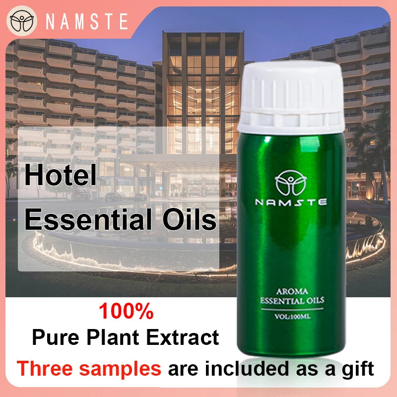 NAMSTE 100ML Hotel Essential Oil Home Aromatherapy Aromatic Oils Fragrance Scent Electric Smell Air Freshener Aroma Diffuser
