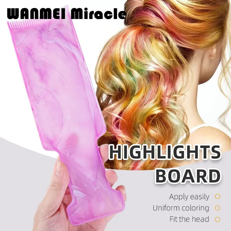 1/2pcs Professional Hair Coloring Highlighting Board DIY Salon High Quality Hair Coloring Boards Hairdresser Dye Styling Tools