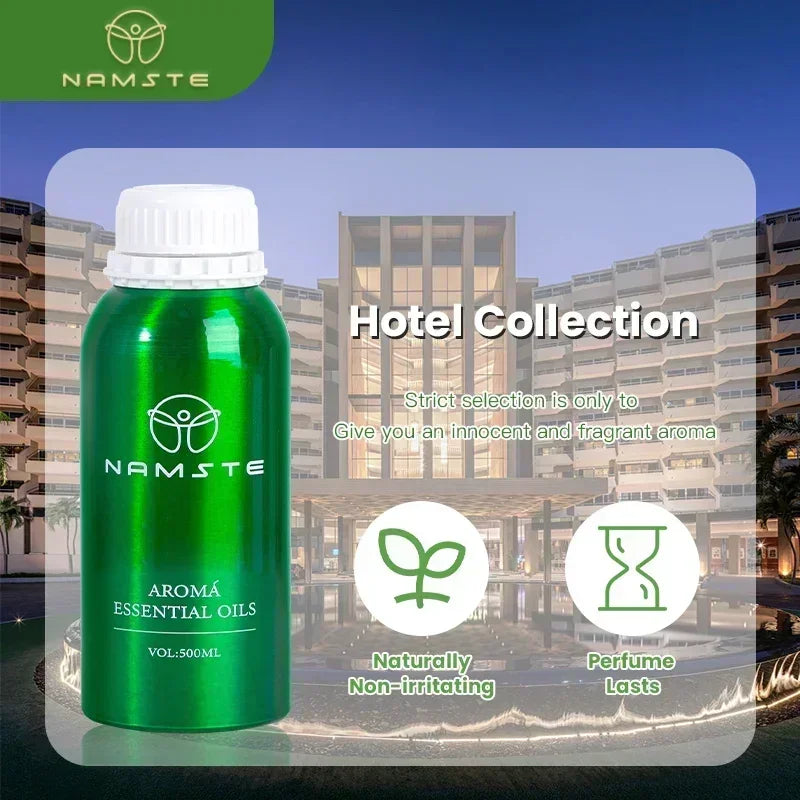 Home Air Freshener Riyadh Warehouse Namste 100/500ML Aromatic Oil Hotels Perfume Aroma Diffuser Ritz Carlton Hilton Shangri La