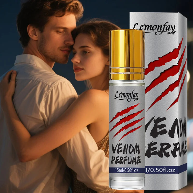 Lemonfay Venom Perfume Oil Roll-On Long Lasting Fragrance 15ml/0.50fl.oz for Men Dating Daily Use