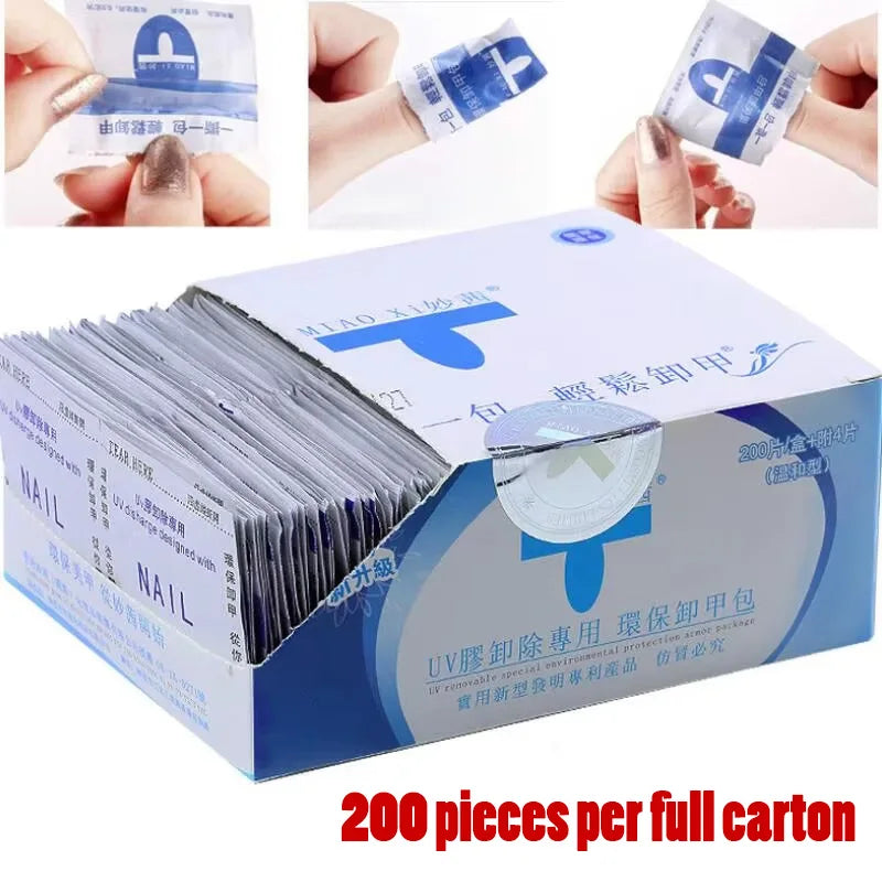 20pcs/60pcs/100Pcs Degreaser for Nails Gel Nail Polish Remover Wipes Napkins for UV Gel Remover Nail Art Manicure Cleanser