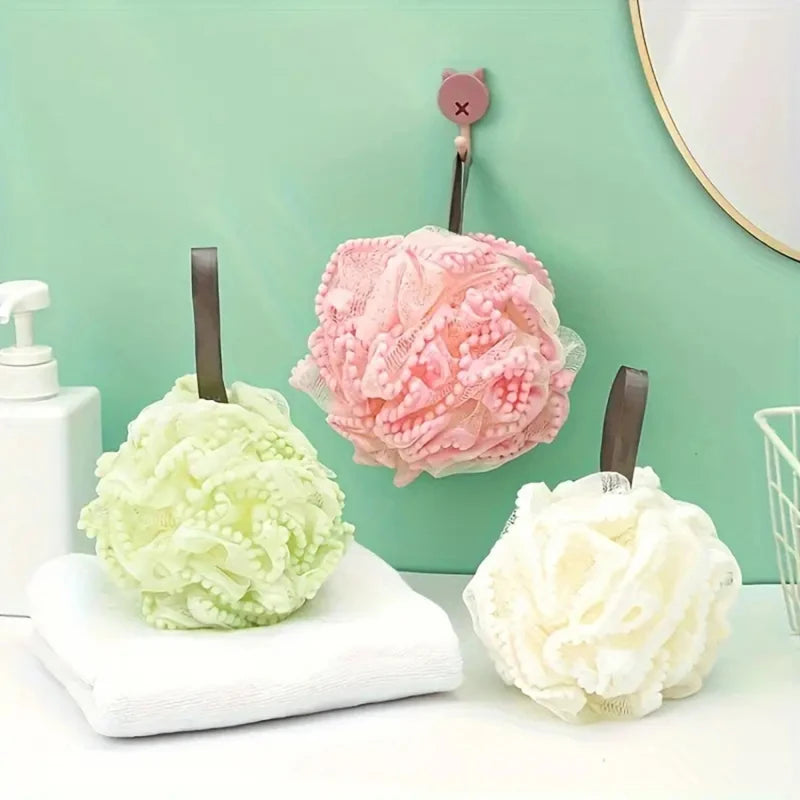 Foam Sponge Foam Stick Body Soft Shower Flower Tennis Skin Cleaning Tool Bathtub Ball Bathroom Accessories NEW