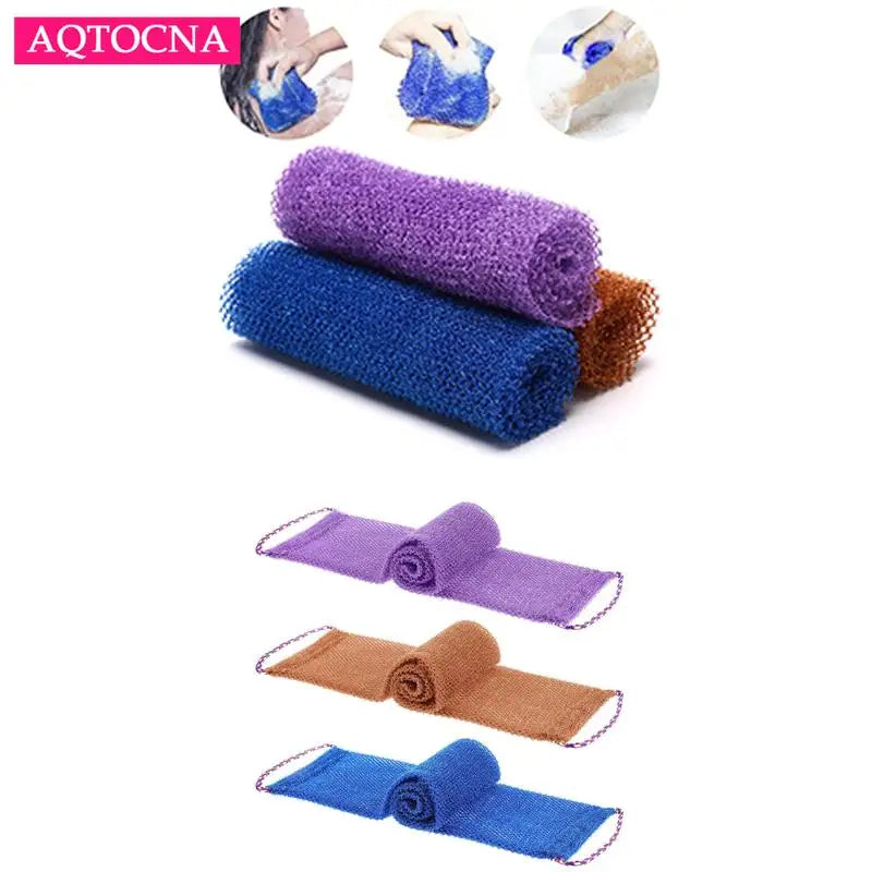 Shower tool African Bath Sponge 65/77cm African Net Fourdrinier Bath Sponge Exfoliating Body Back Shower Scrub for Smoother Skin