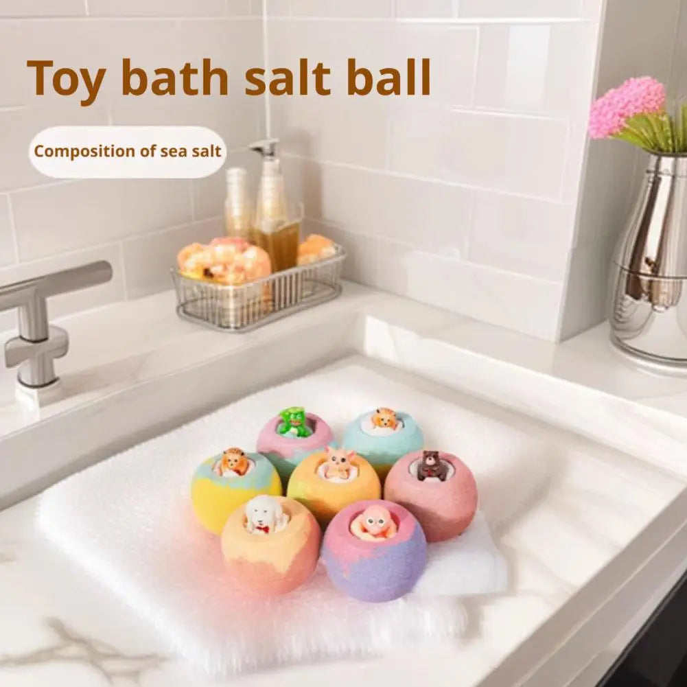 Children's Toy Bath Salt Ball 100g Explosive Essential Oil Bubble Bomb Children's Bath Salt Ball Bubble Ball