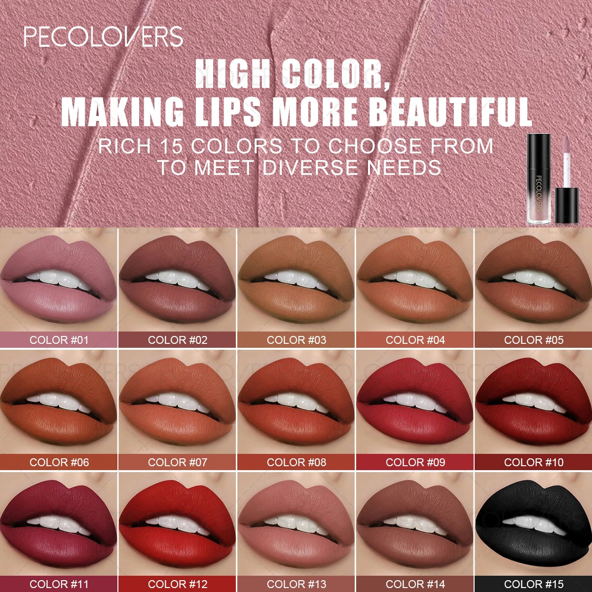 1PC Creamy Texture, Smooth, Green/blue/dark Red, Non-sticky, Gothic Lipstick/lip Gloss, Suitable for HalloweenChristmas Makeup.