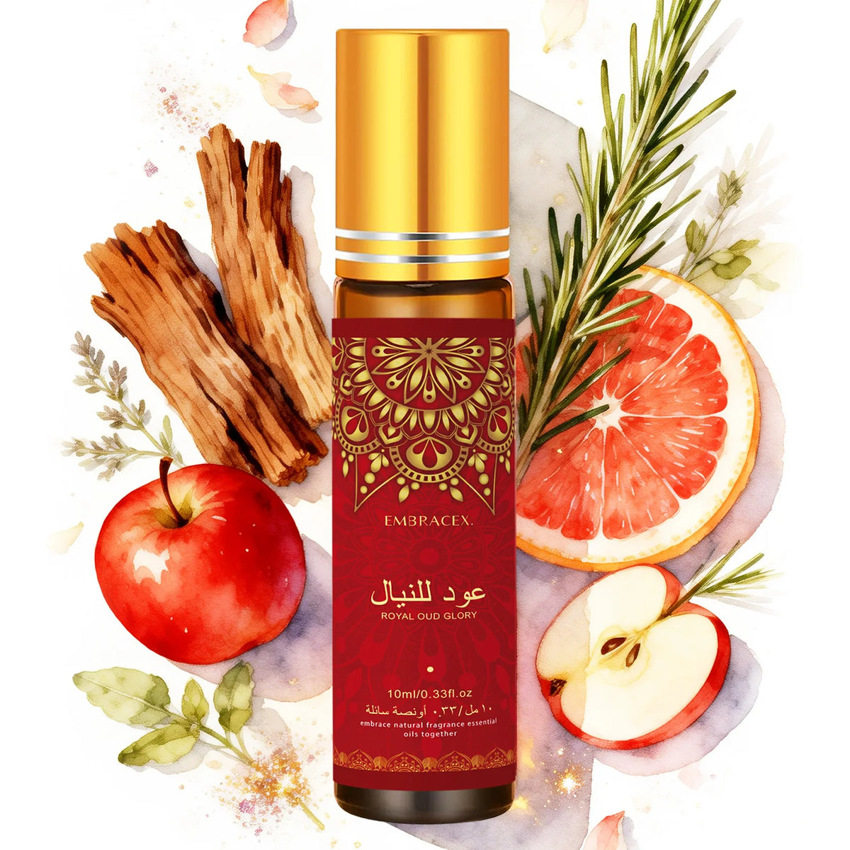 10ml Oud for Glory Roller Essential Oil عود للنيال Eid Al-Adha Gift Long Lasting Scent Gift To Friends