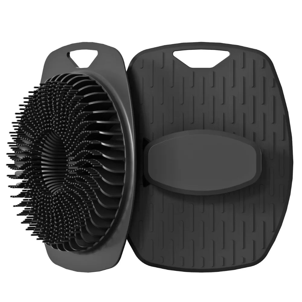 Soft Silicone Body Scrubber for Sensitive Skin Non Slip Shower Brush Effective Exfoliation Gentle Massage Bathing Tools