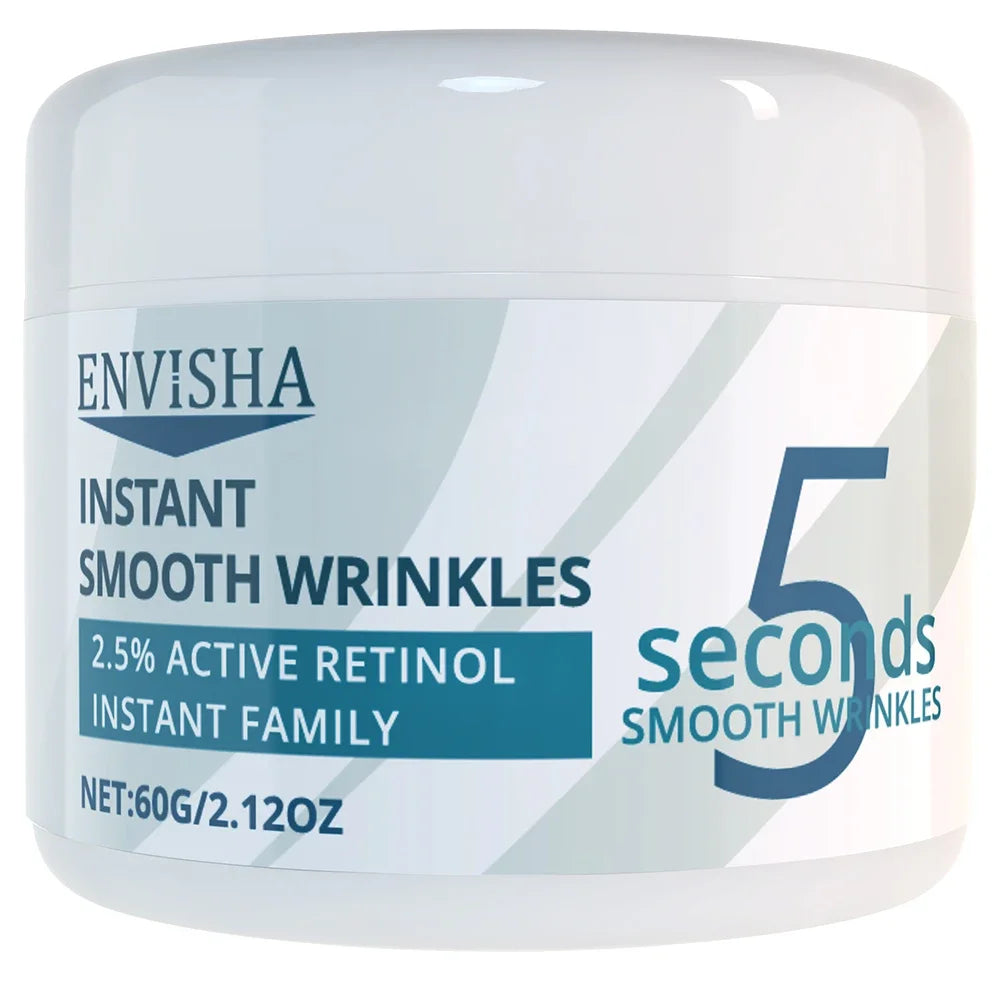 5 Seconds Retinol Anti-Wrinkle Cream Instant Line Fade Firming Face Fine Skin Smoothing Moisturizing Care Lifting Beauty Health