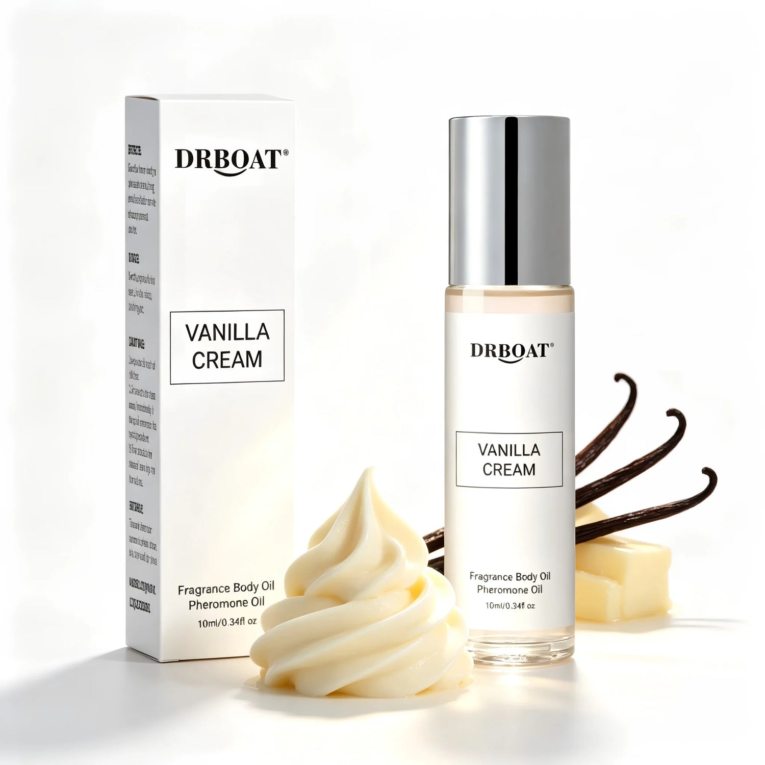 10ml Vanilla Cream Pheromone Oil - Honey Cream Subtle Perfume Oil, Original Eau de Toilette, Fragrance Oil Traveling or Dating B