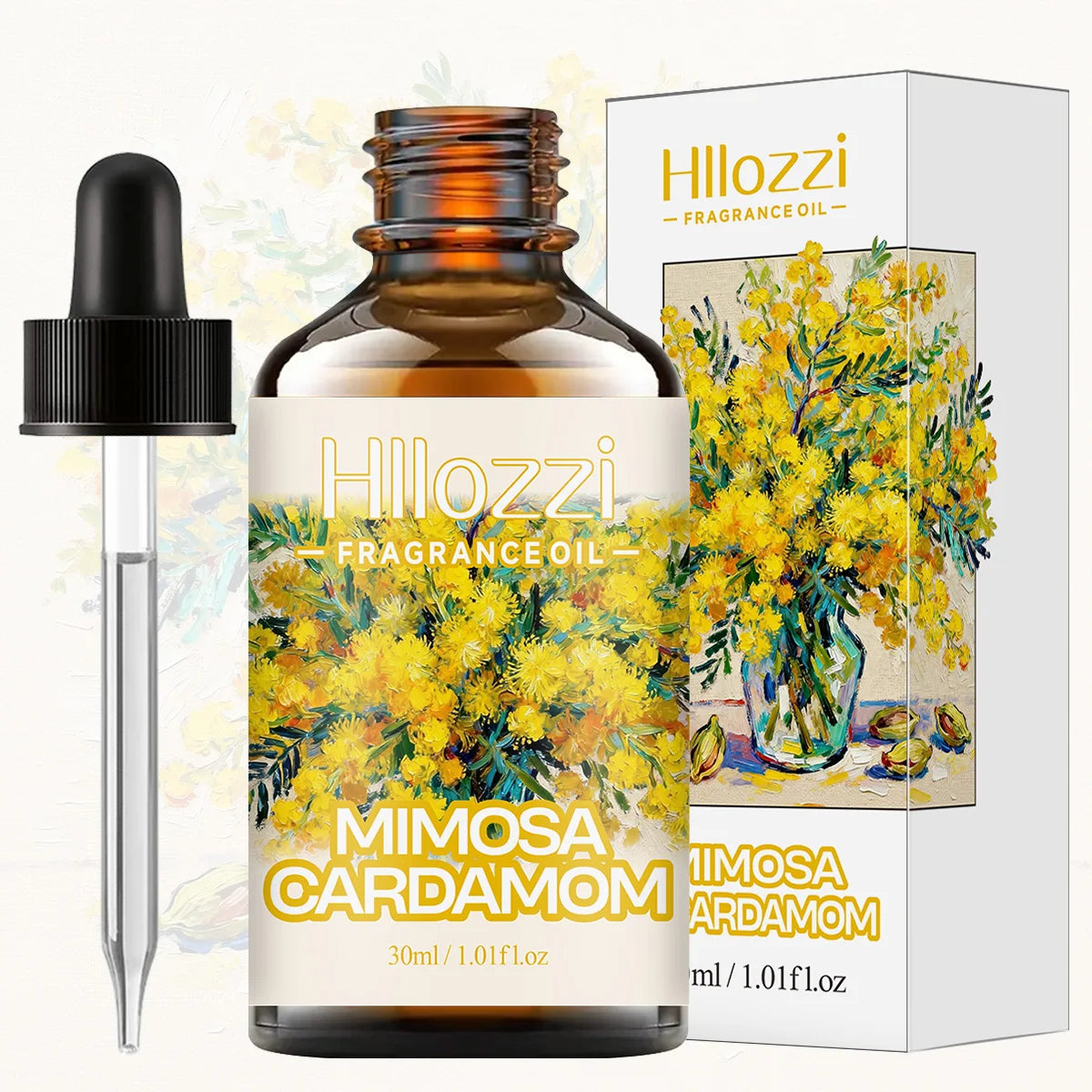 MIMOSA CARDAMOM FRAGRANCE OIL Suitable for DIY and diffuser, humidifier essential oils, helps sleep and relaxation