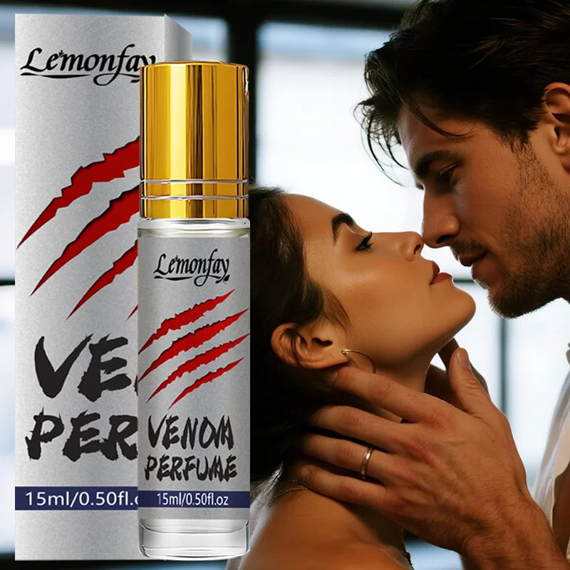 Lemonfay Venom Perfume Oil Roll-On Long Lasting Fragrance 15ml/0.50fl.oz for Men Dating Daily Use