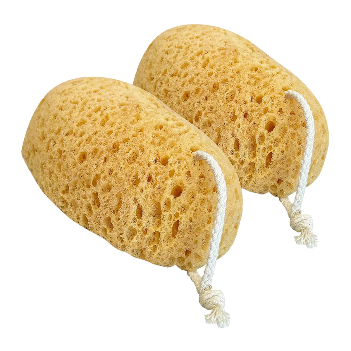 2Pcs Bath Sponge Exfoliating Shower Sponge Soft Body Scrubber Rich Foaming Bath Tool for Baby and Adult Kids Loofahs for Shower