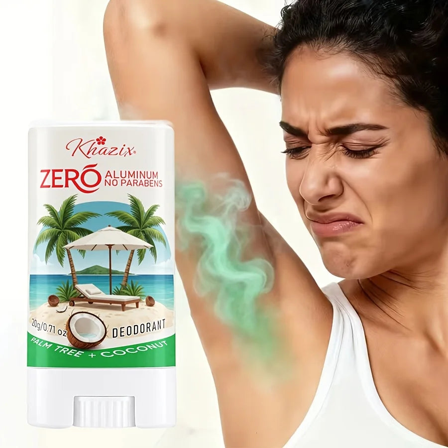 20g universal deodorant for both men and women, aluminum-free formula, provides all-day freshness and lasts long