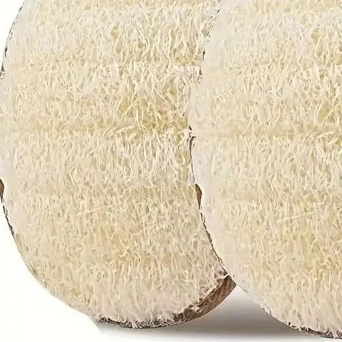 Natural Loofah Body Scrubber Soft Exfoliating Sponge Shower Brush Cleaner Pad Skin Care Tool for Bath