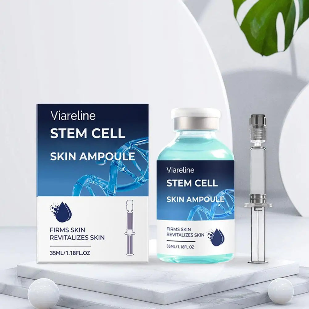 Stem Cell Skin Ampoule 35ml Firming Revitalizing Essence Serum Anti Aging Moisturizing Facial Skin Care Treatment