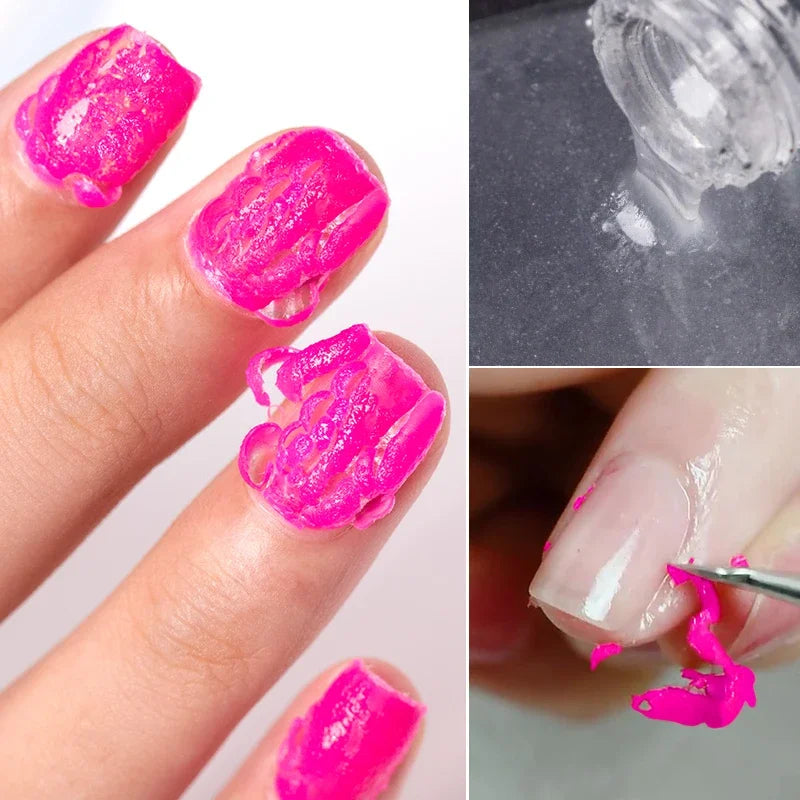 AWStorG 15ML Magic Remover  Fast Nail Gel Polish Clean UV Soak Off Semi Permanent Varnish Nail Art Removal Tools Manicur