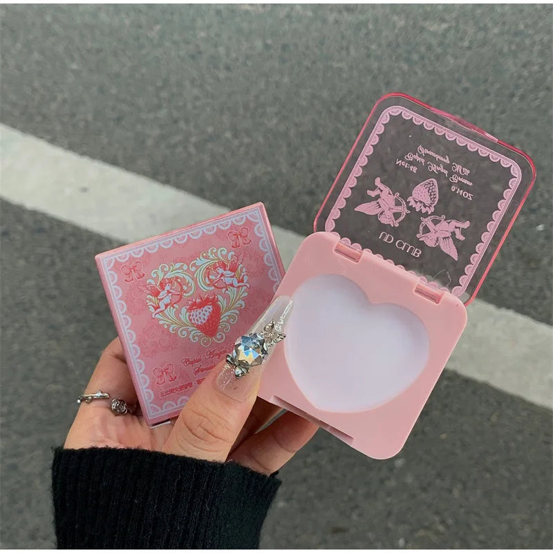 Cupid Eros Angel Solid Perfume Strawberry Gardenia Apple Balm, Lasting Fresh Fragrance Pocket-size Perfume Balm Romantic Gift