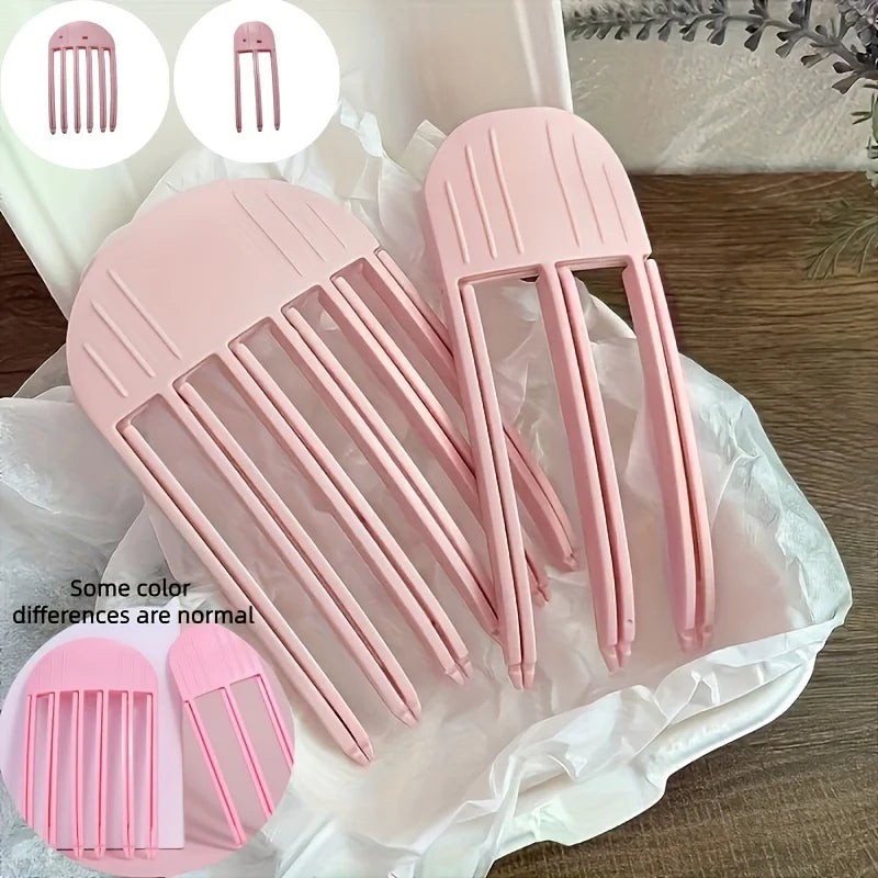 Fluffy Hair Volume Lift Comb Clip Set,3 Teeth 6 Teeth Styling Hair Root Pads,Reusable No Heat Hair Volumizer Inserts for Women