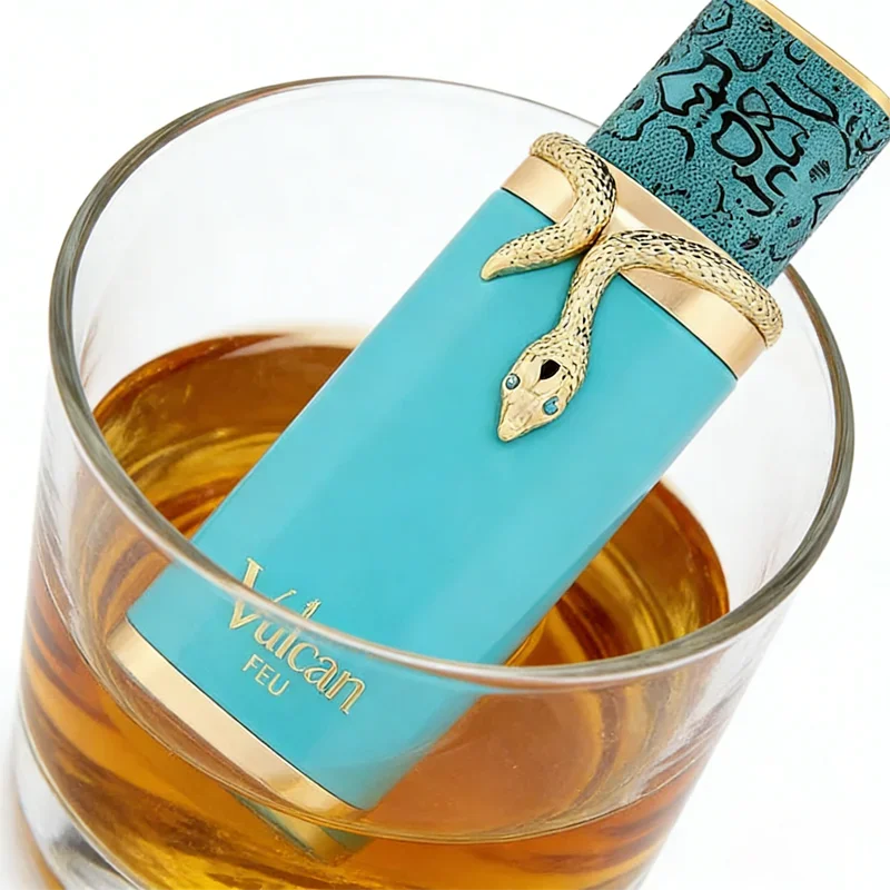 Fragrance Vulcan Feu 100ml Dubai Arabian Unisex Perfume Natural Fresh & Delicate Scent Lasting-scent Perfume for Romantic Dates