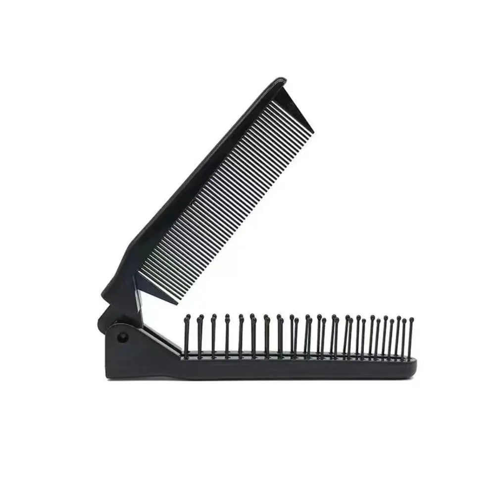 Portable Plastic Foldable Hair Comb Styling Tools Travel Folding Comb Mini Hair Brush
