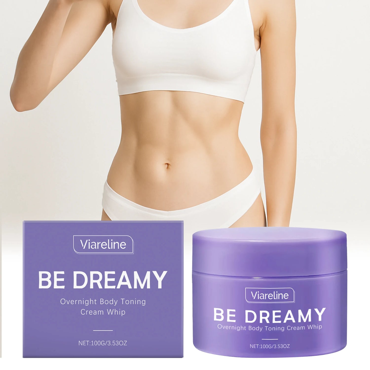 Overnight Toning Whip Body Cream Firming Lifting Skin Improving Sagging Moisturizer Body Shaping Cream For Abdominal Arm Legs