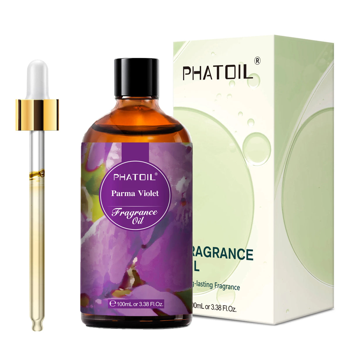 PHATOIL 100ml Fragrance Oil For Diffuser Aromatherapy-Parma Violet White Musk Orange Blossom Coffee Freesia Bubble Gum Aroma Oil