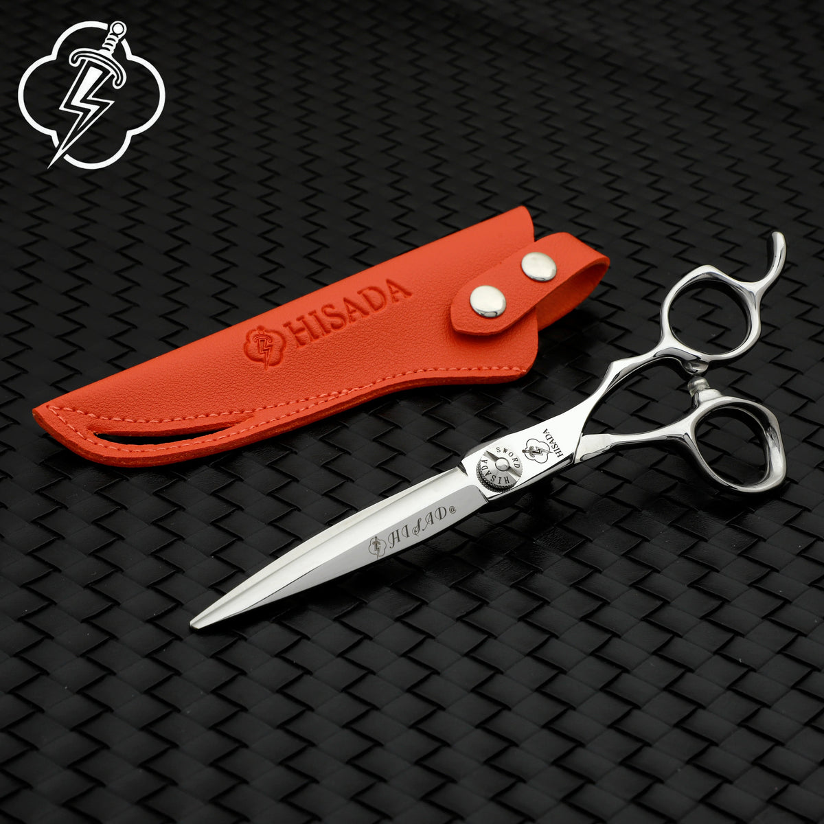 HISADA Hairdressing Scissors Professional Barber Scissors 6.0 Inch Scissors VG10 Material Professional Barber Scissors