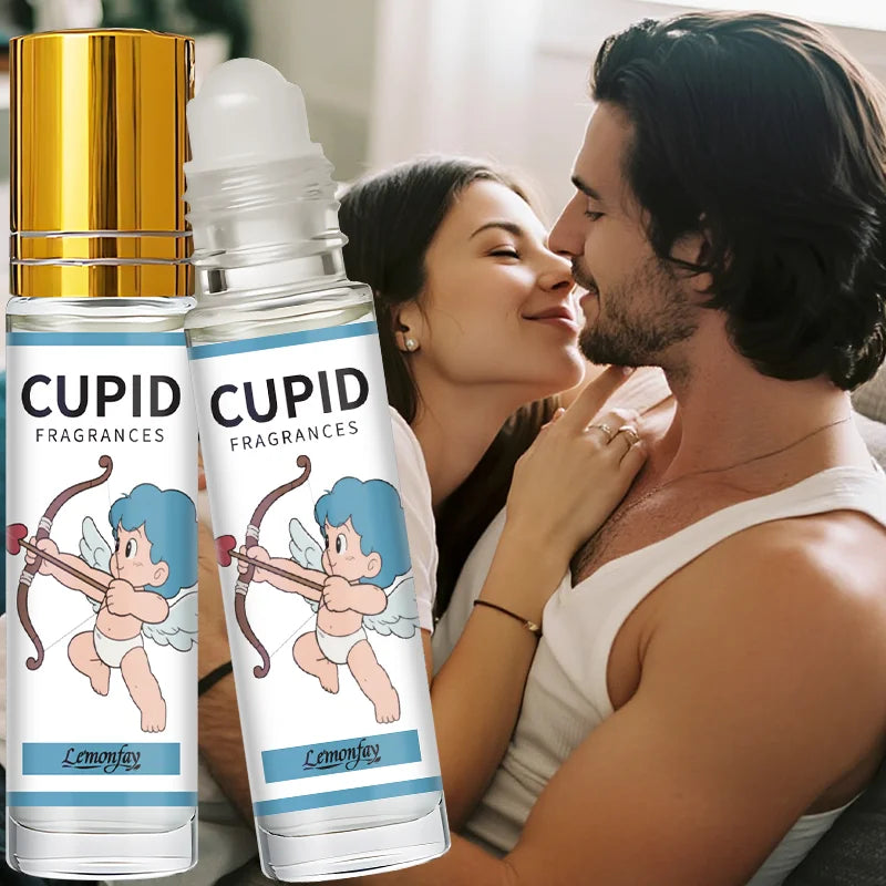 Cupid Fragrances By Lemonfay, Pheromone Roll-On Perfume Oil, Unisex Long Lasting Scent, 15ml Portable Attraction Gift