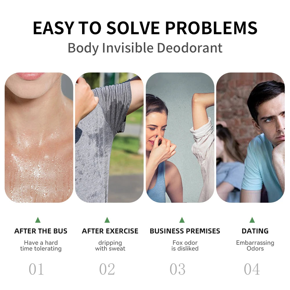 Mint flavor Essentials Deodorant Cream Long Lasting Fragrance Fragrance Oil Deodorant Cream Dating Aroma Perfume Cooling armpit