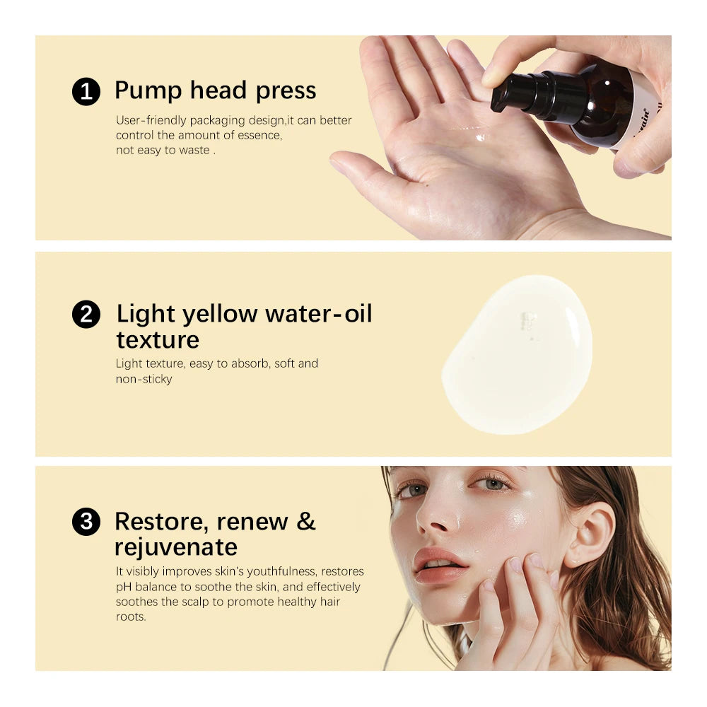 Organic Rosehip Oil Rose Hips Face Oils 30ml Fast-Absorbing For Anti-aging Scar Treatment Skin Care Moisturizer Face Oil