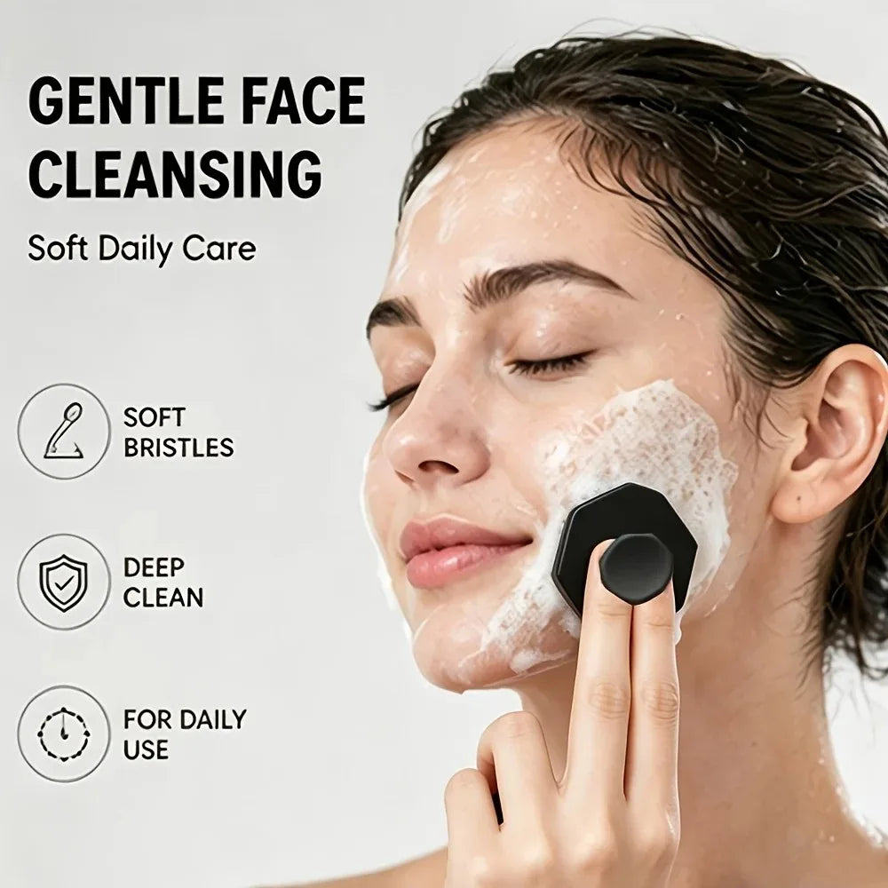 2/3/4pcs Shower Brush Set Back Face Body Scalp Massage Gentle Long Handle Body Brush Soft Bristles Skin Clean Bathing Tools