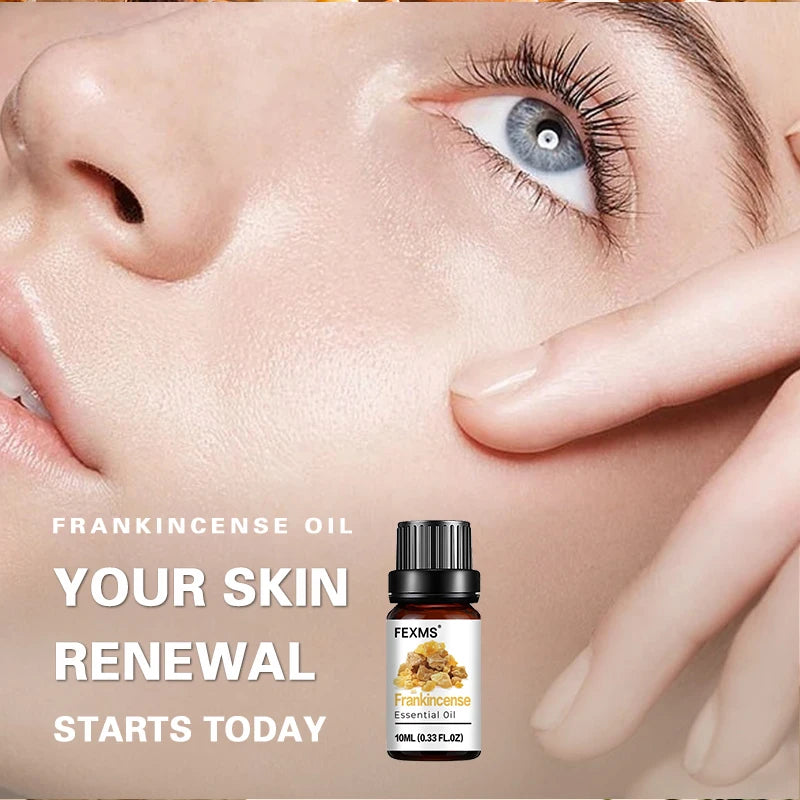 Frankincense Essential Oil 100% Pure Natural - for Sleep, Relax, Skin Moisturizing Care & Aromatherapy