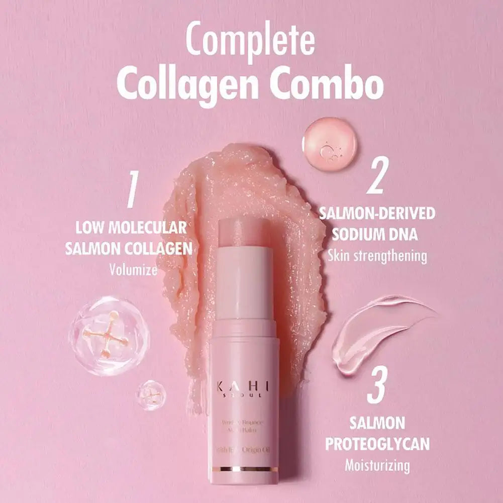 Pink Moisturizer Stick 9g Hydrating Serum Balm Anti Aging Wrinkle Care Repair Dry Skin Portable Face Beauty Skincare