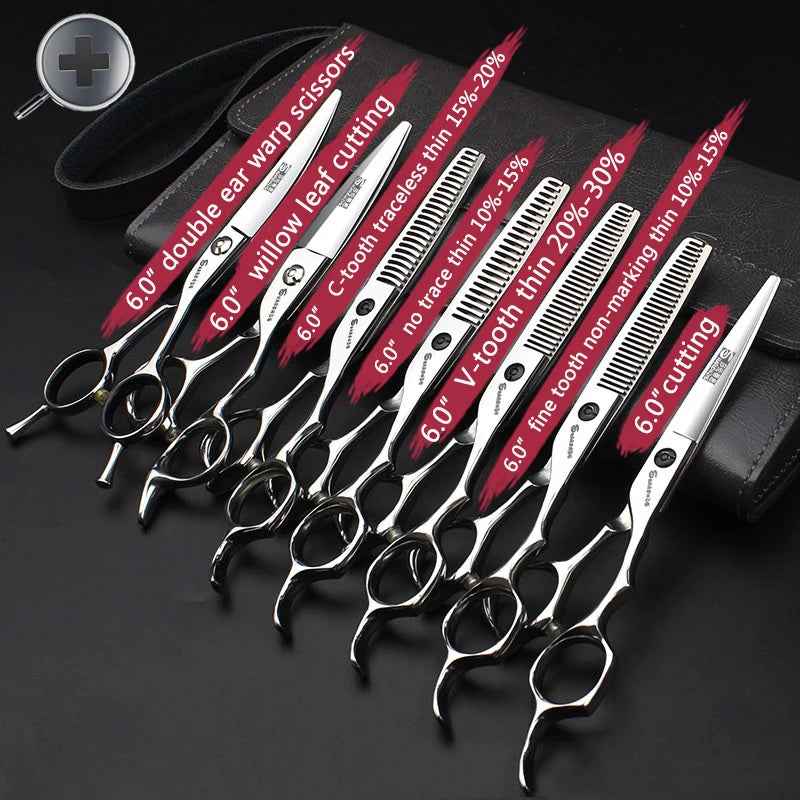 SHARONDS New Haircut Scissors 10% - 15% Hair Removal Volume Thinning Scissors 6.0 Inches