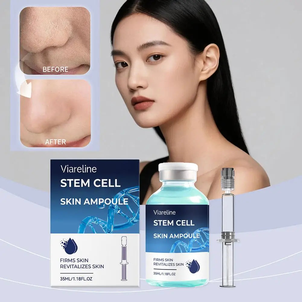 Stem Cell Skin Ampoule 35ml Firming Revitalizing Essence Serum Anti Aging Moisturizing Facial Skin Care Treatment