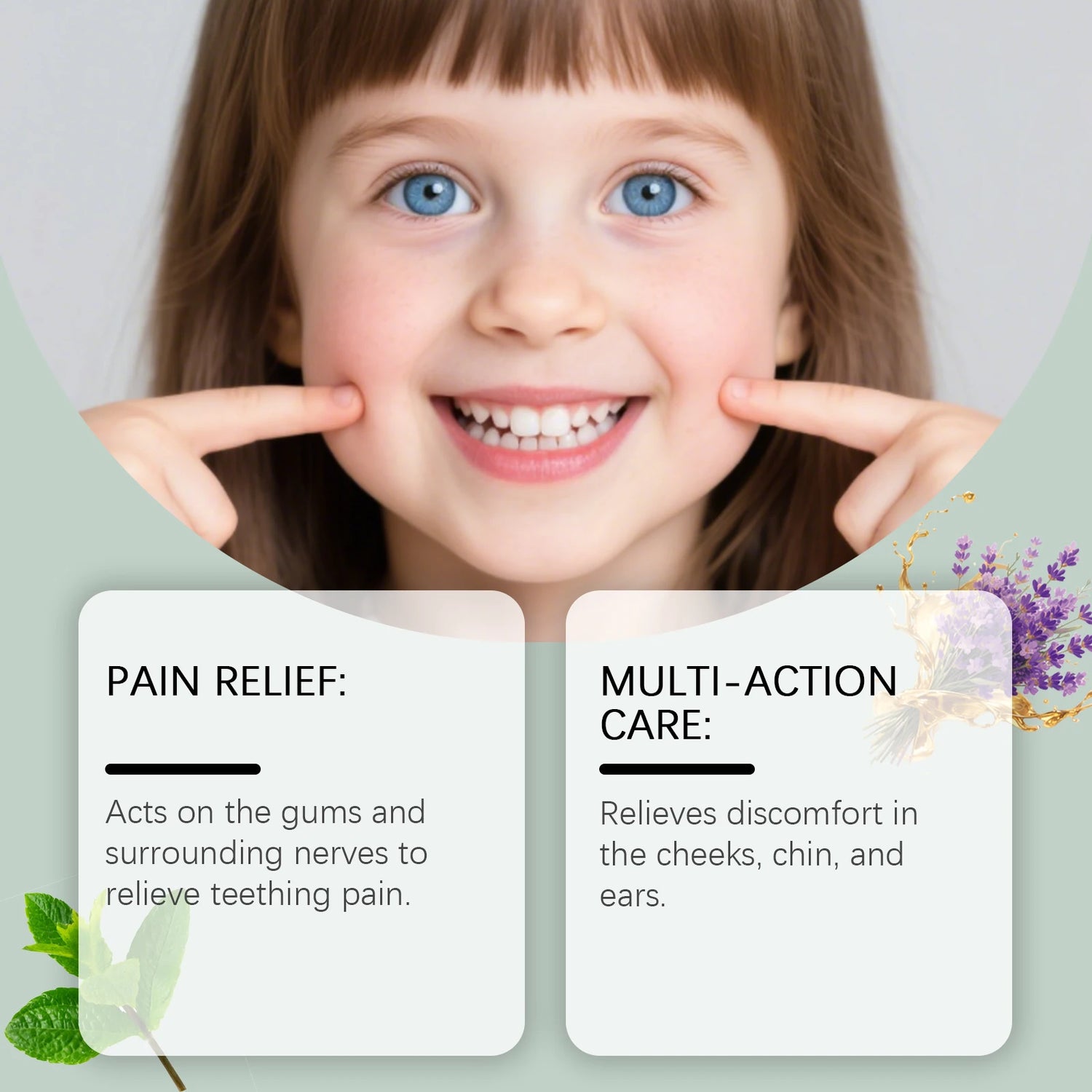 Baby Teething Comfort Roller - Relieves Gum Discomfort, Gentle Care for Little Ones, Parent-Approved