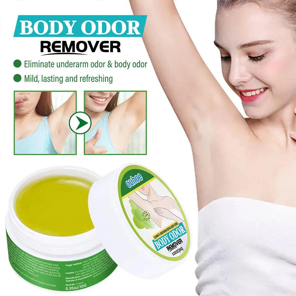 10g Natural Extract Plant Underarm Deodorant Cream Summer Deodorant Lasting Aroma Skin Care Deodorant For Body Refreshing