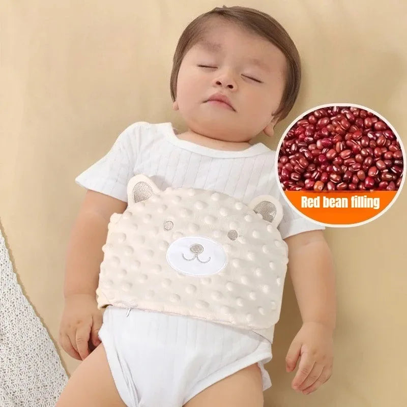 Soft Fabric Baby Cartoon Belly Band Baby Gas Relief Warm Belly Pillow Red Bean Heat Pack Soothing Upset Stomach Grooming Kits
