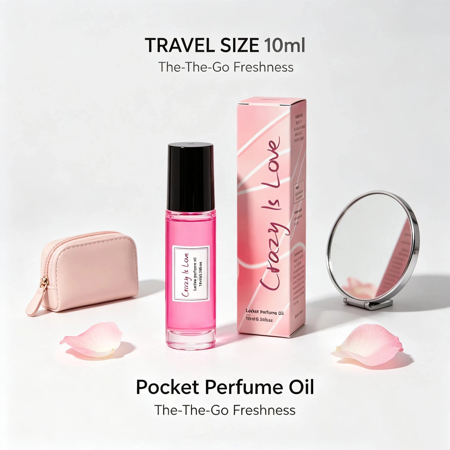 10ml Sakura Freesia Pheromone Oil - Cherry Blossom Subtle Perfume Oil, Original Eau de Toilette, Long‑lasting Fragrance Oil