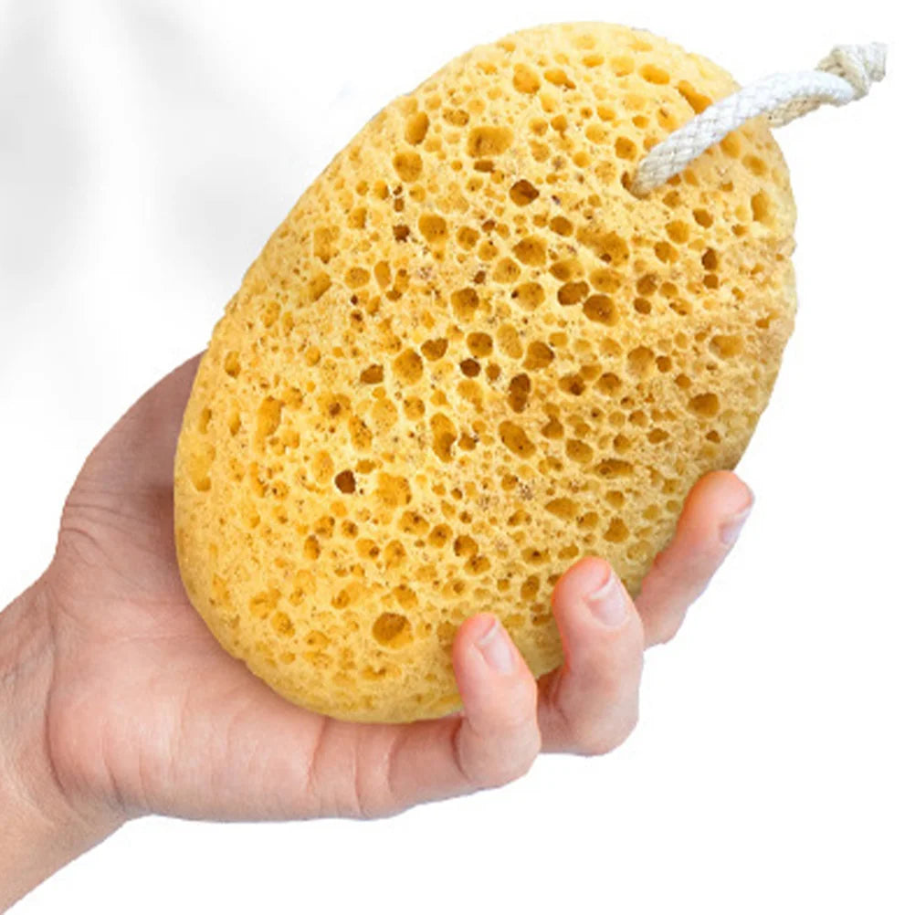 2 Pcs Soft Sponge Bathing Algae Sponge Puff Body Sponges Shower Exfoliating Scrubbers African Net Bath Brushes Loofahs For Tools