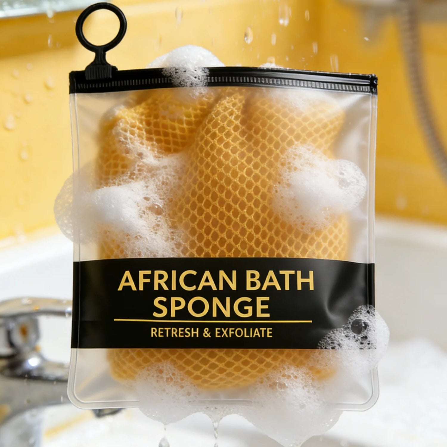 Exfoliating Bath Sponge for Shower & Bath Dirt Remover Soft Smooth Skin Cleaning Tools Avoid Damp Odor Gentle Bath Scrubber 1pc