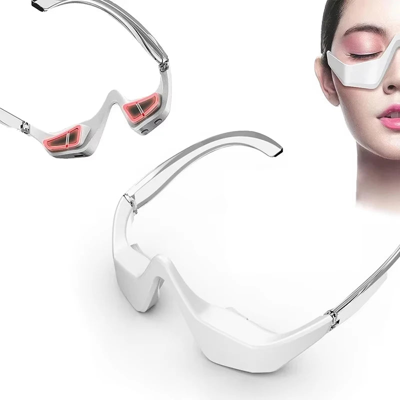 3D Red Light EMS Eye Massager  Dark Circles Eye Bag Removal Eye Wrinkles Eye Fatigue Relaxing Care Beauty Machine