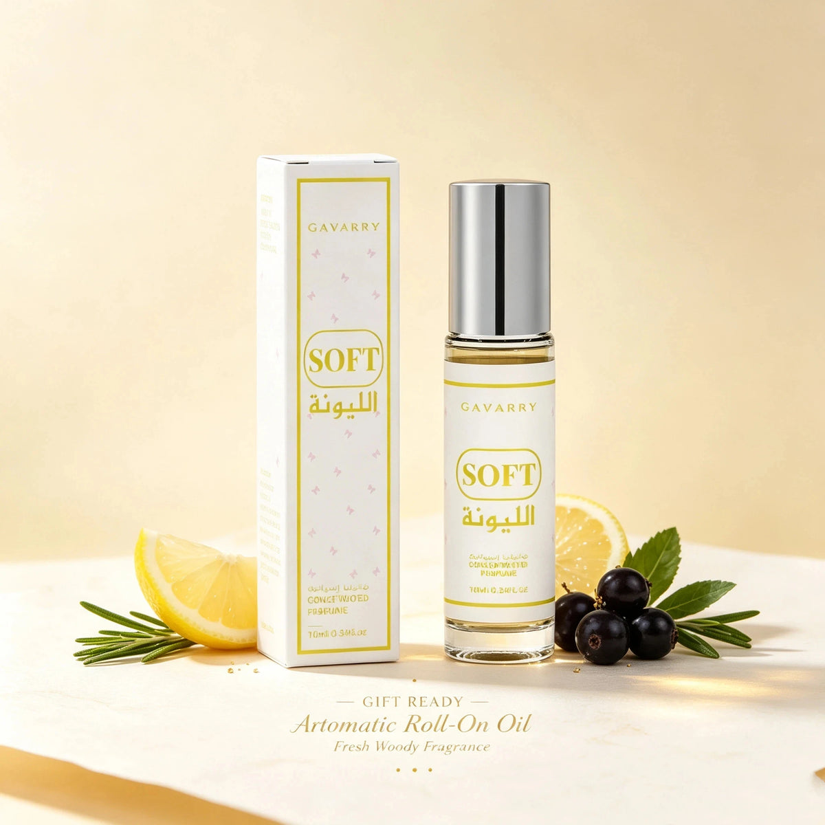 10ml Blackcurrant Cypress Pheromone Oil - Lemon Patchouli Subtle Perfume Oil, Original Eau de Toilette, Long‑lasting Fragrance O